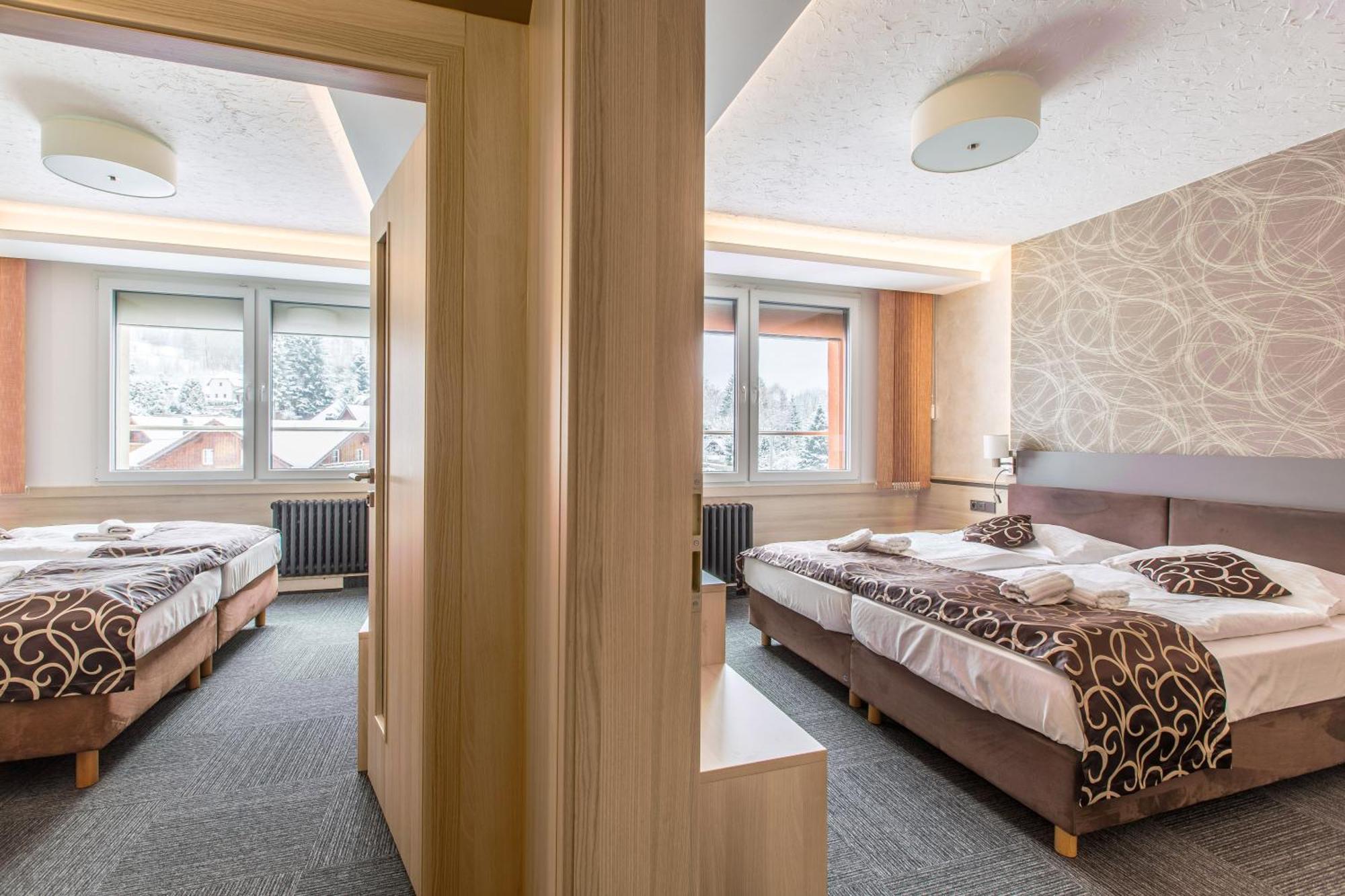 Pension Boehmerwald Zelezna Ruda Bagian luar foto