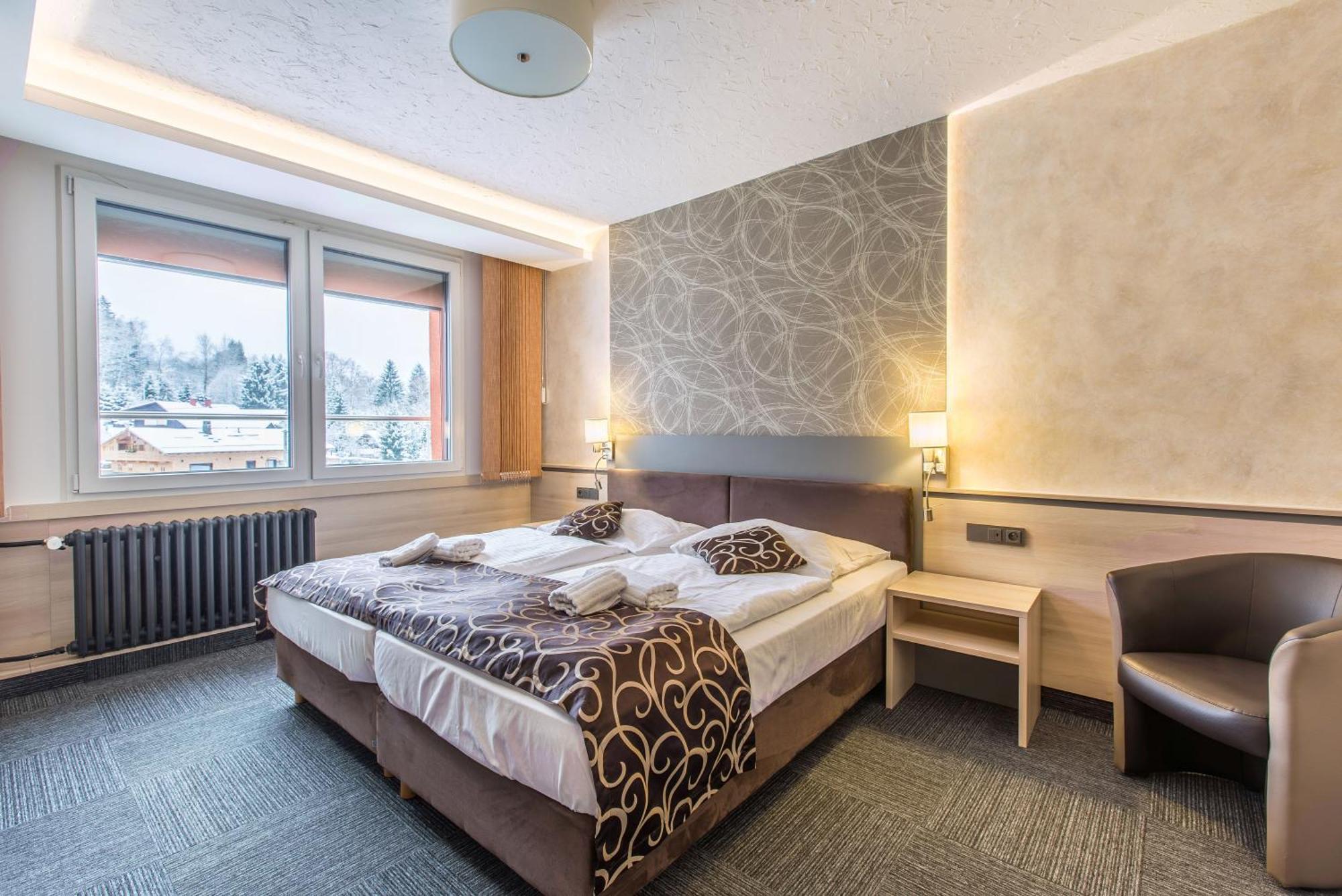 Pension Boehmerwald Zelezna Ruda Bagian luar foto